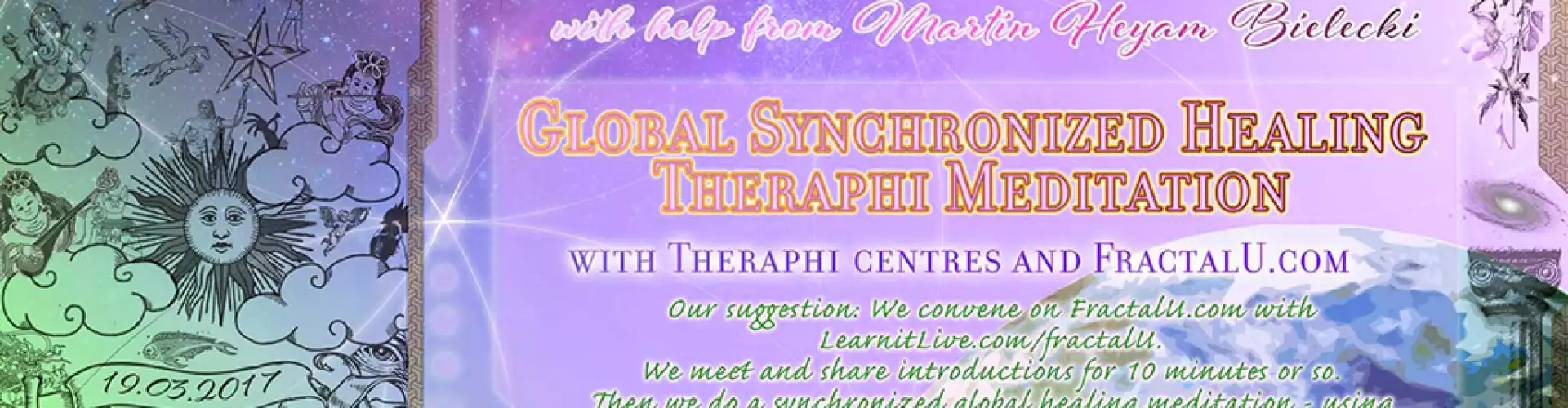 Theraphi Global HEALING  Meditation+ Conference with Therapists - Online Class by Dan Winter